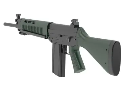 SIG SG 540  3D model