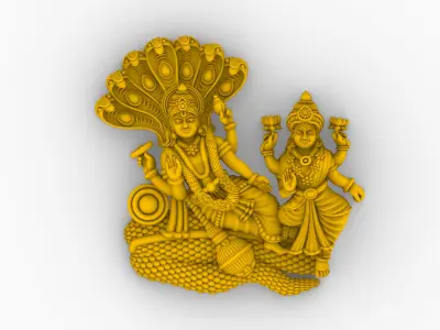 laxmi narayan 3D model