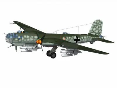 Heinkel He 177 Greif 3D model