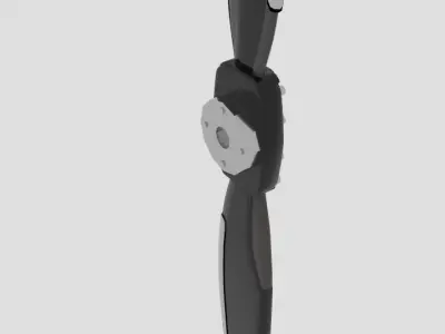  200GA Propellers  Low-poly 3D model