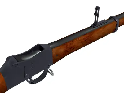 The 45 Martini-Henry Carbine 3D model