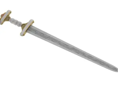  Migration Period Low-poly 3D model