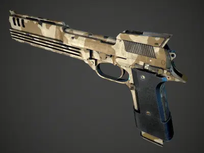 Beretta 93R 3D model