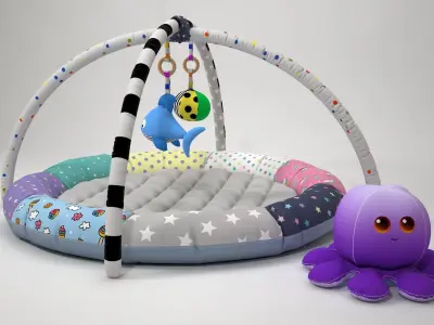 Baby playmats 3D model