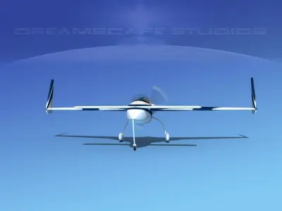 Rutan VariEze V04 3D model
