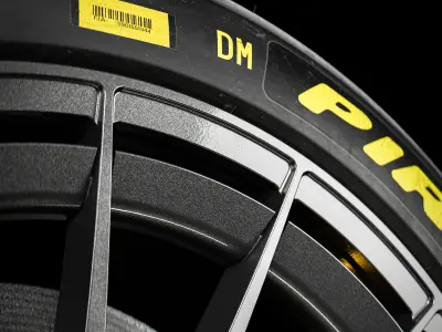 Pirelli Slick 245 620 R17 DM 3D model