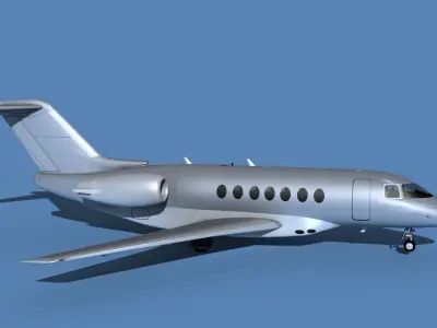 Hawker Siddley 4000 V00 3D model