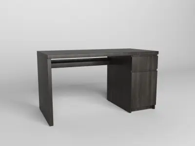 Simple Desk Table Free 3D model