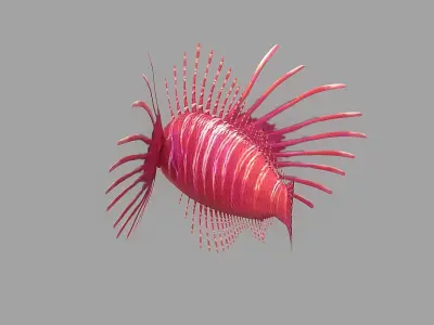 Cartoon Fish 13 Low-poly 3D model