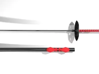 Sword - Samurai 3D model