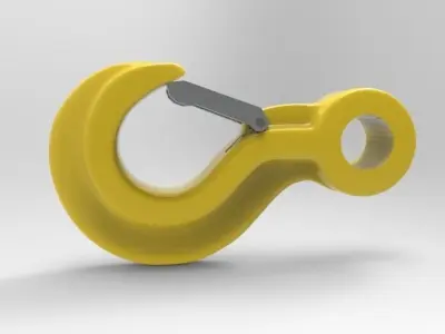 HOOK with Latch 3D model