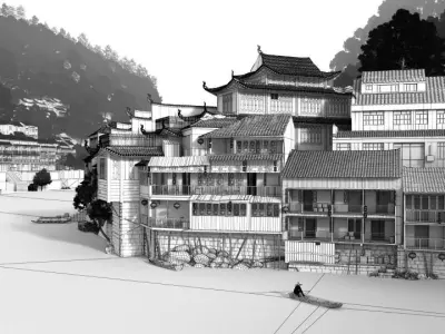 Archexteriors vol 17 - Photorealistic Building Collection 3D model