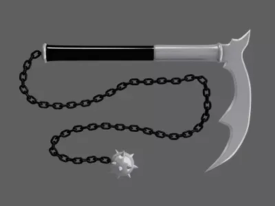 Heavy Kusarigama 3D model