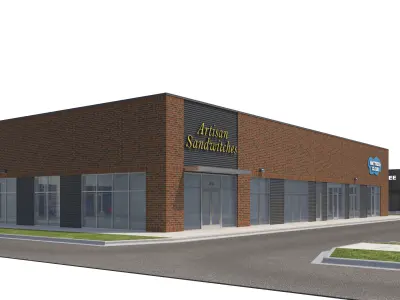 Retail-141 Retail Stores 3D model