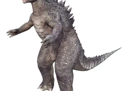 Godzilla Rigged 3D model