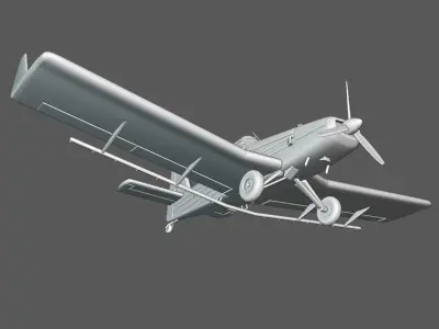 Embraer Ipanema 202 3D print model