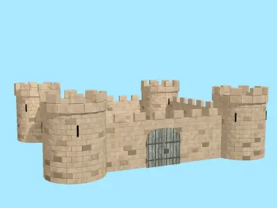 Classic Castle Free 3D model