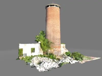 Zbrojovka Tower building Free 3D model