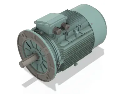 3 Phase AC induction motors - Frame size 160L 3D model