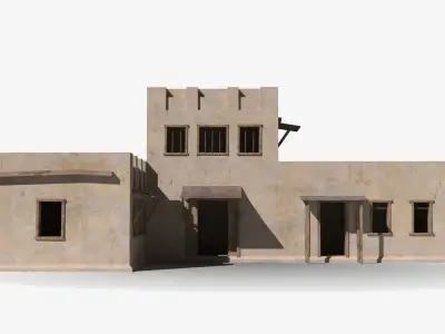 Arab x28 Low-poly 3D model