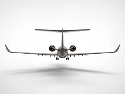 Gulfstream G650 Jet 3D model