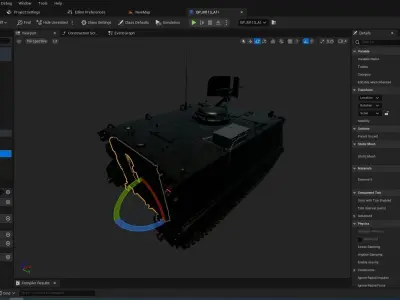 M-113 Armored personnel Carrier A1  3D model