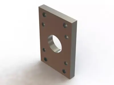 Flange Airtac FA 80 3D model