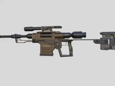 Sniper mx2010 3D model