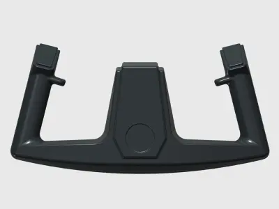 Aircraft control yoke for flight simulator 3D print model