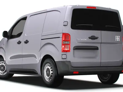 Fiat Scudo Van L1 2024 3D model