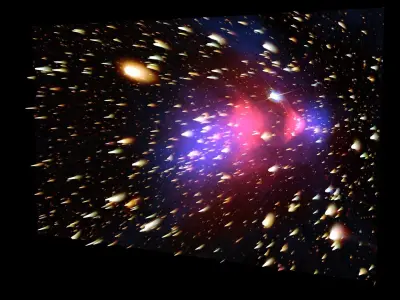 Bullet Cluster 3D model