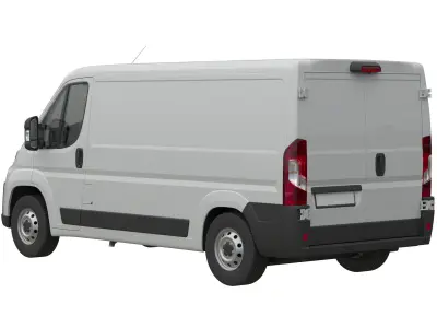 L2H1 Global commercial van 3D model