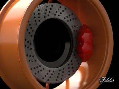 Maggiolino RS rim 3D model