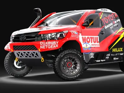 AVS Rhino 4x4 Wheel 3D model