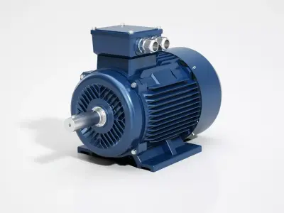Electric motor 3D model