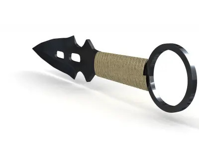 Knife Throwing 3D model