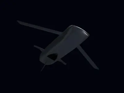 Subsonic Cruise Missile 3D model