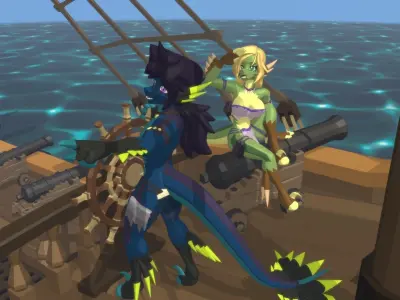 Acheron Raptor Clean Low-poly 3D model