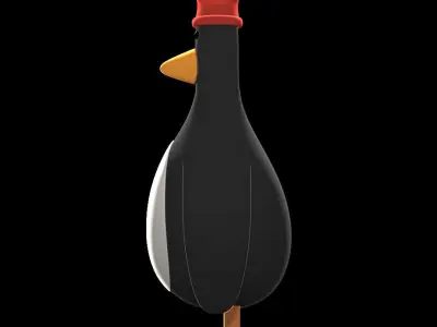 Feathers McGraw penguin from Wallace and Gromit printable 3D print model