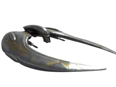 Battlestar Galactica Ship 3D model