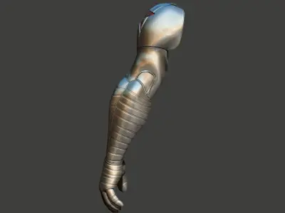 Winter Soldier Metal Arm  3D print model