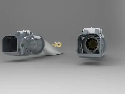 Water Jet Propulsion 3D model