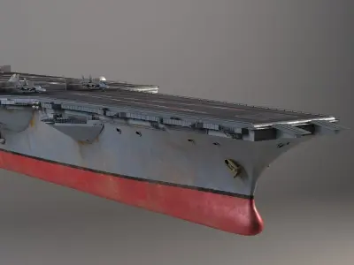 USS Enterprise CVN-65 Carrier 3D model