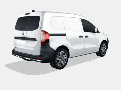 Renault Kangoo van 2021 Low-poly 3D model