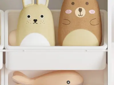 Decor set for kids 05 3D model