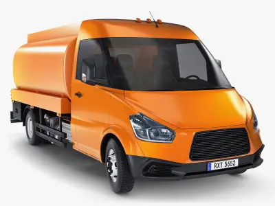 Generic Light Truck Tank M 1 3D model