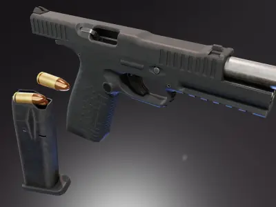 Arsenal Firearms Strike One Low-poly 3D model