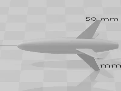 American WW2 JB3 Tiamat Missile  Various Types USA 3D print model