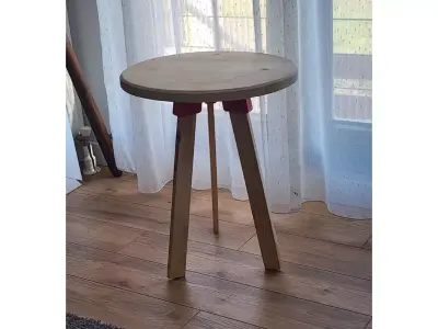 Tripod Table Connector 3D Printed Joint Free 3D print model