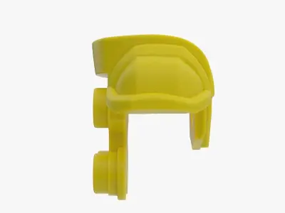 Real Size Lego Knight Armor For Minifigure Low-poly 3D model